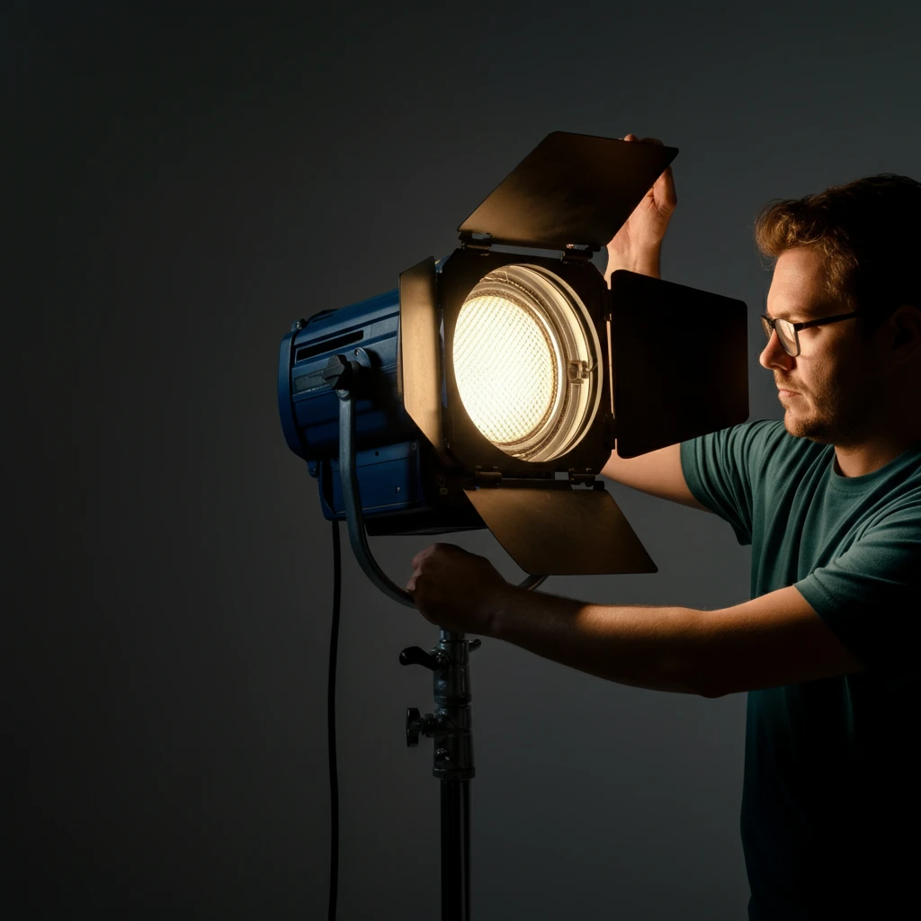 🛠️ Trabajo de Gaffer y Técnico de Iluminación: Pintar con luz